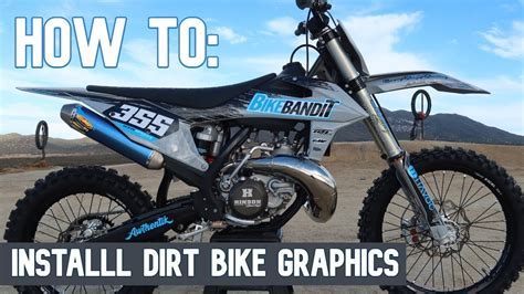 How to Install Dirt Bike Graphics: A Comprehensive Guide to Personalizing Your Ride